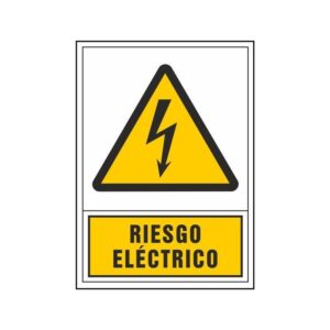 Letrero Riesgo Electrico